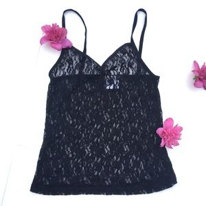 Lace camisole!